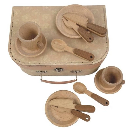 Zestaw śniadaniowy drewniany w walizce | Egmont Toys®