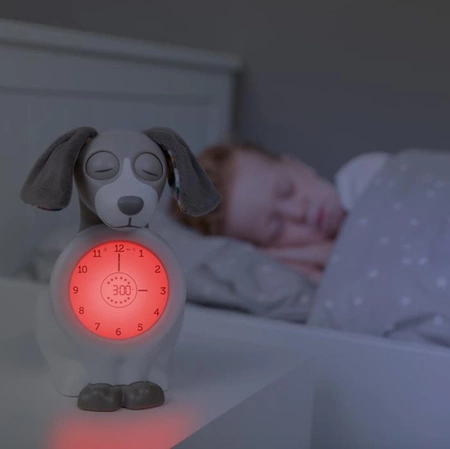 Zazu DAVY Budzik i Trener Snu Pies Taupe