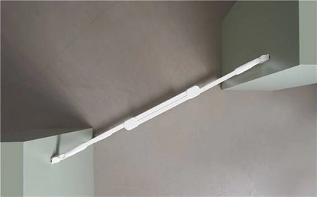 Baby Dan - Bramka ochronna Flexi Fit, metalowa, biała