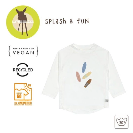 Lassig Koszulka z filtrem UV60 z długim rękawem Splash & Fun Deski surfingowe salt, rozm. 86