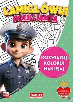 Łamigłówki policjanta + naklejki