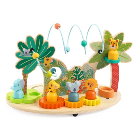 Zabawka wczesnorozwojowa ZOO 8 aktywności DJ06294