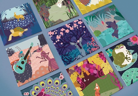 Memo geant 'Les fables de la Fontaine'