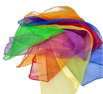 Chusta animacyjna do tańca i zabaw ruchowych zestaw 6 szt 15382 Goki