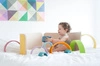 Deska do balansowania Starter Transparent z filcem, Baby Mouse, Wobbel