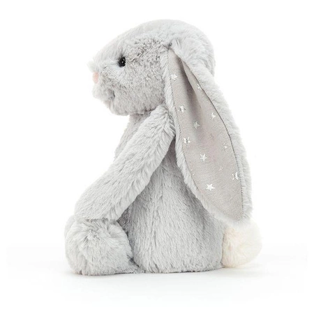 JellyCat - Króliczek Gwiazdkowe Uszy Szary 18 cm