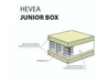 Materac kieszeniowy Hevea Junior Box 160x80 (Medica)