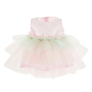 Sukienka Tiulowa różowa dla lalek 38 cm