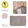 Lassig Casual Label Organizer podróżny z matą do przewijania Blocks taupe
