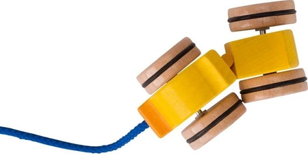 Drewniana zabawka do ciągnięcia Kaczątko Goki