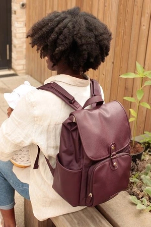 Babymel Eco Plecak Freddie Burgundy