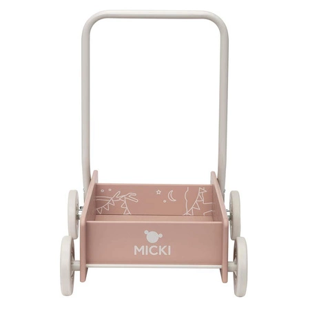 Chodzik/pchacz Micki różowy