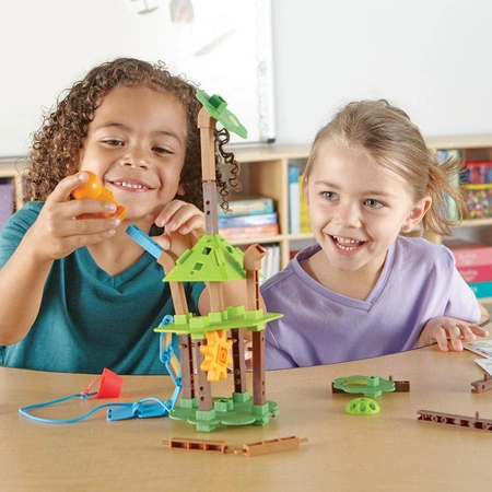 Zestaw do konstruowania i projektowania, Domek na Drzewie. 52 szt.