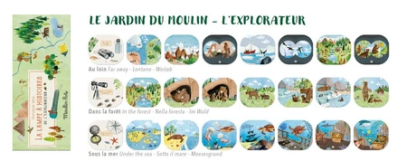 Latarka projektor z książeczkami ODKRYWCA 712392