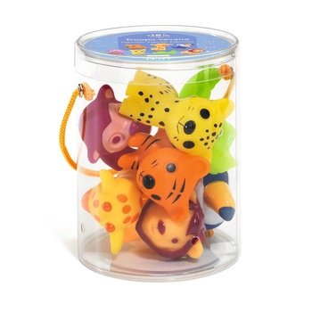 Gumowe zwierzątka 7 szt. TROPO-SAVANA DJ09117