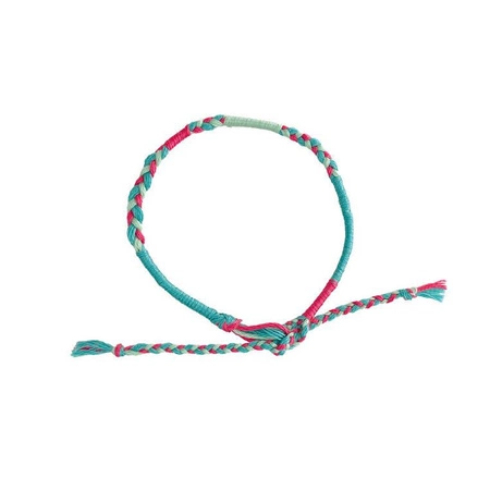 Zestaw kreatywny do tworzenia biżuterii Tęczowe bransoletki 30 szt. 8+, Janod