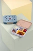 Lassig Lunchbox Bento z przegródkami Pattern Party Rose/lilac