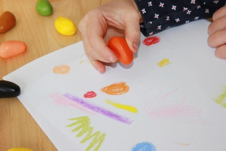 Kredki Crayon Rocks w pudełku 64 sztuki - 32 kolory