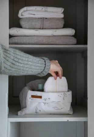 Little Dutch Śpiworek do spania z odpinanymi rękawkami 70 cm Ocean White TE11620690