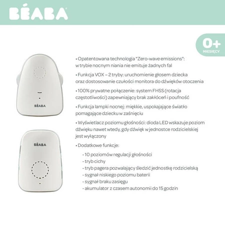 Beaba Niania elektroniczna audio Simply ZEN