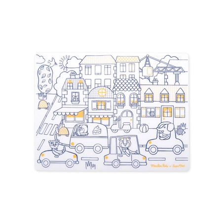 Silikonowa mata do kolorowania LES POPIPOP 661616