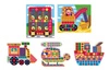 Zestaw kreatywny Mozaika Pojazdy 3+, Janod