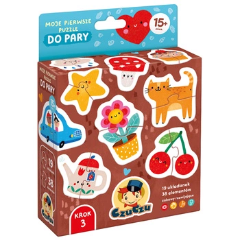 Moje pierwsze puzzle Do pary CzuCzu