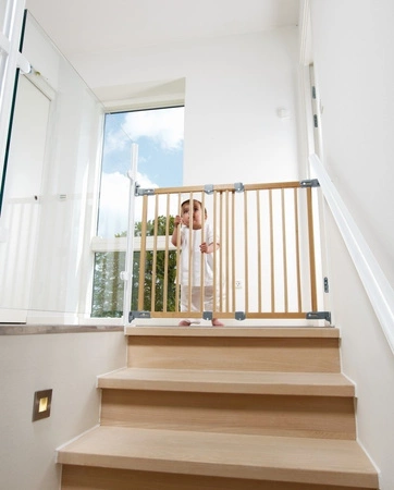 Baby Dan - Bramka ochronna Flexi Fit, buk