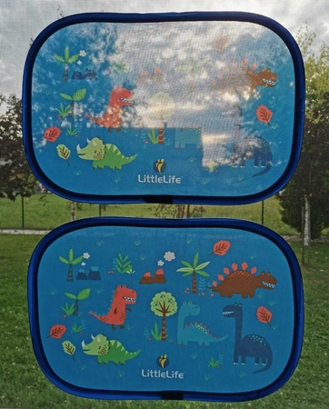 Osłonki statyczne LittleLife do samochodu - Dinozaur