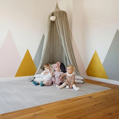 TODDLEKIND Mata do zabawy piankowa podłogowa Prettier Playmat Earth Dove Grey