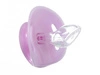 Smoczek ortodontyczny silikonowy świecący Różowy 6m+ LULABI