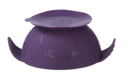 Silikonowa miseczka z przyssawką i łyżeczką, Passion Splash, b.box