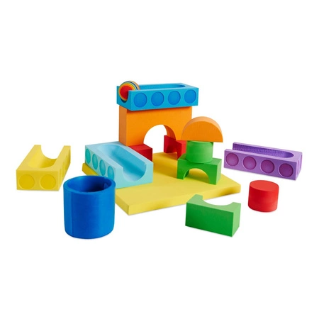 Zabawka do kąpieli BathBlocks - Wodny kulodrom 15 el.