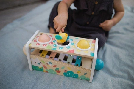 Drewniane cymbałki z kulodromem Pure, Janod