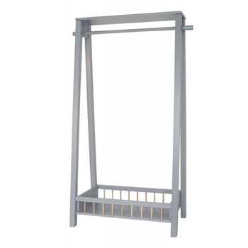 Duży wieszak na ubrania srebrny Jabadabado