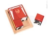 Klocki drewniane 6 elementów puzzle Baby Forest, Janod
