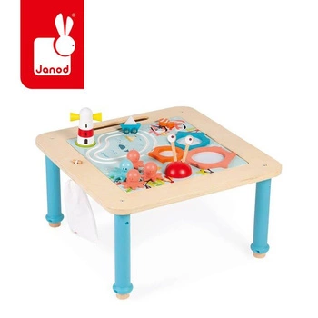 Drewniany progresywny stolik aktywizujący 18 m+, Janod