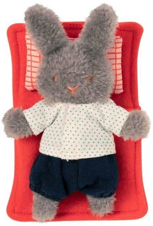 Maskotka dla dzieci Króliczek Berry i jego zakątek 159960-Manhattan Toy, przytulanki w pudełeczku