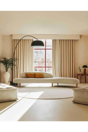 Wełniany dywan Ø 300 cm, Rond Natural, Lorena Canals