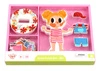 TOOKY TOY Stylizacja Laleczki Magnetyczne Ubranka + Figurka Do Ubierania