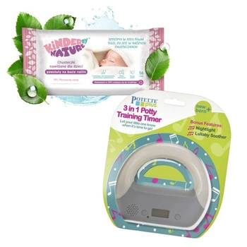 Przenośna lampka, Potette+ opakowanie chusteczek KBN GRATIS