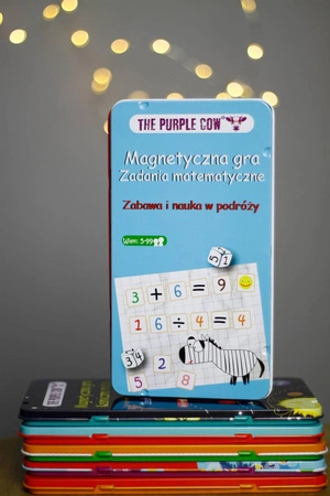 Gra magnetyczna The Purple Cow - Zadania matematyczne