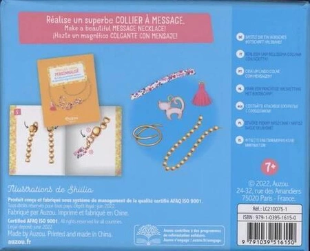 Auzou Zestaw DIY Personalizowany naszyjnik 16150
