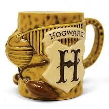 HARRY POTTER (QUIDDITCH) 3D SCULPTED MUG / kubek 3D HARRY POTTER (QUIDDITCH)
