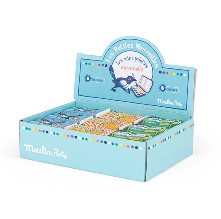 Zestaw 36 mini akwareli LES PETITES 711399