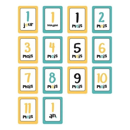 Lulujo Zestaw Kocyk + Karty Mon Petit Coeu