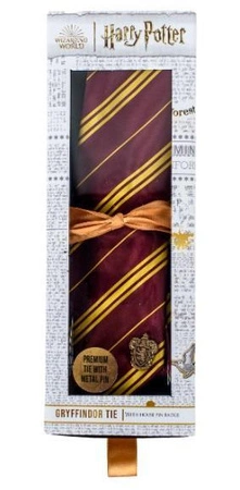 krawat Gryffindor w opakowaniu prezentowym Harry Potter