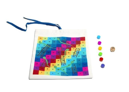 BS Toys, Podróżna gra 2w1 - chińczyk, drabinka