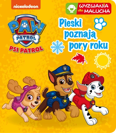 Pieski poznają pory roku. Wyzwania dla malucha. Psi Patrol