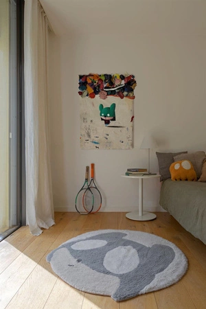 Dywan wełniany Astromouse Ø100 cm Lorena Canals